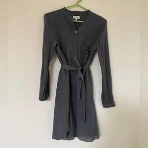 WILFRED | Plaid Belted Shirt Dress